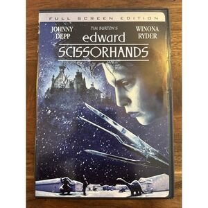 Edward Scissorhands (DVD, 1990) Fullscreen, Pre-Owned